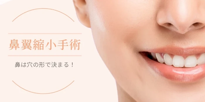 鼻翼縮小手術の画像