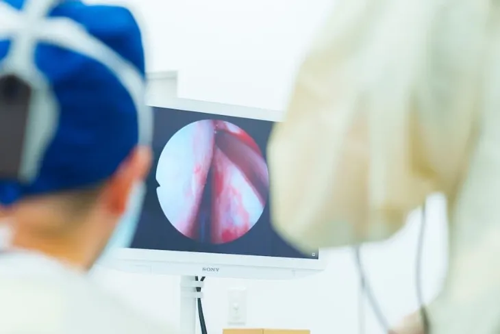 耳鼻科合同鼻整形手術の様子