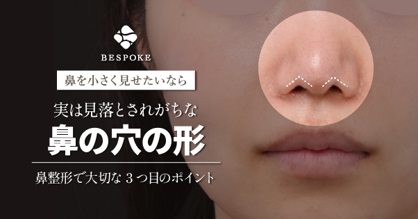 鼻の穴の形の重要性