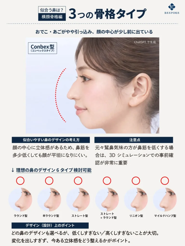 横顔デザイン_コンベックス型